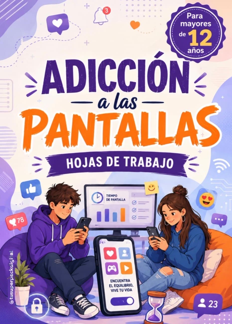 Cuadernillo ADICCIÓN A LAS PANTALLAS