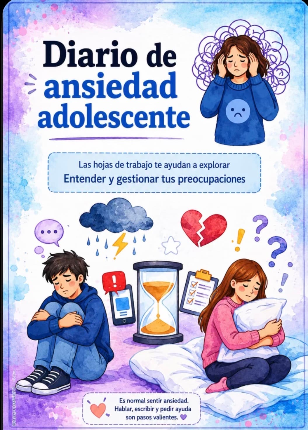 Cuadernillo DIARIO DE ANSIEDAD ADOLESCENTE